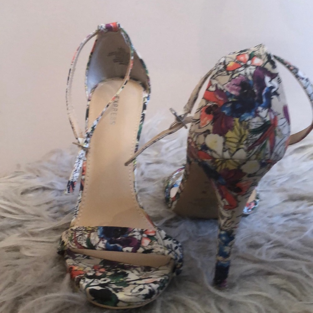 Strappy heels